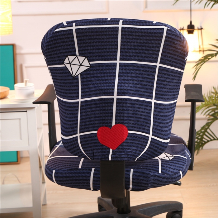 91家纺网 家纺一手货源 找家纺 兴妮雅  2020新款四季款分体椅套 克拉恋人