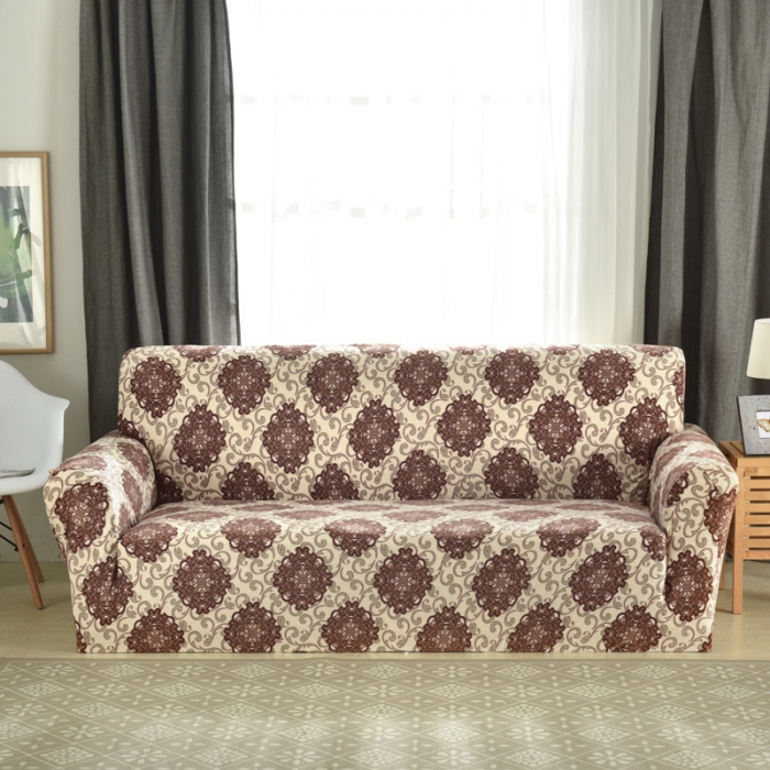 91家纺网 家纺一手货源 找家纺 兴妮雅  2020新款毛绒款沙发套 欢乐颂