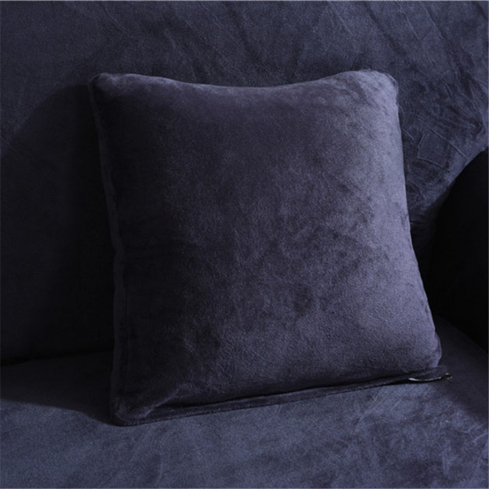 91家纺网 家纺一手货源 找家纺 兴妮雅  2020新款毛绒款沙发套 深灰