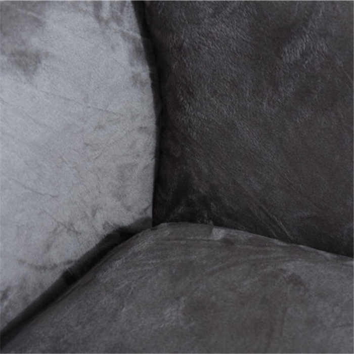 91家纺网 家纺一手货源 找家纺 兴妮雅  2020新款毛绒款沙发套 银灰