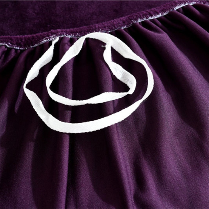 91家纺网 家纺一手货源 找家纺 兴妮雅  2020新款毛绒款沙发套 紫色