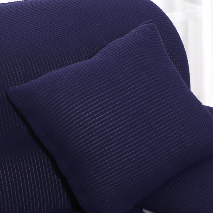 91家纺网 家纺一手货源 找家纺 兴妮雅 2020新款玉米绒沙发套 藏蓝