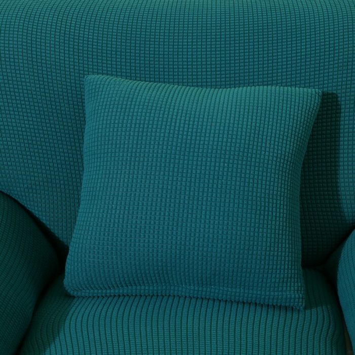 91家纺网 家纺一手货源 找家纺 兴妮雅 2020新款玉米绒沙发套 翡绿