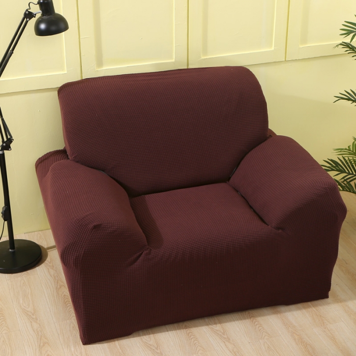 91家纺网 家纺一手货源 找家纺 兴妮雅 2020新款玉米绒沙发套 咖啡