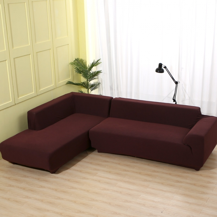 91家纺网 家纺一手货源 找家纺 兴妮雅 2020新款玉米绒沙发套 咖啡