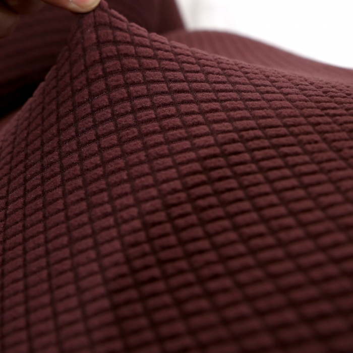 91家纺网 家纺一手货源 找家纺 兴妮雅 2020新款玉米绒沙发套 咖啡