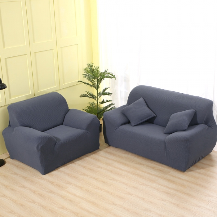 91家纺网 家纺一手货源 找家纺 兴妮雅 2020新款玉米绒沙发套 深灰