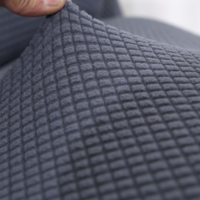 91家纺网 家纺一手货源 找家纺 兴妮雅 2020新款玉米绒沙发套 深灰