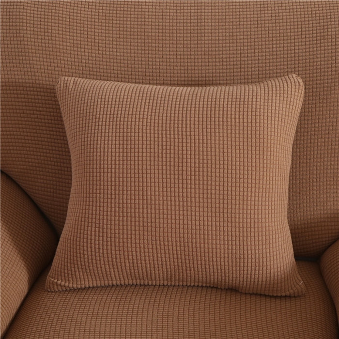 91家纺网 家纺一手货源 找家纺 兴妮雅 2020新款玉米绒沙发套 驼色