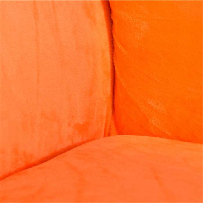 91家纺网 家纺一手货源 找家纺 兴妮雅  2020新款毛绒款沙发套 橘色