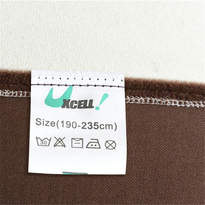 91家纺网 家纺一手货源 找家纺 兴妮雅  2020新款毛绒款沙发套 咖啡