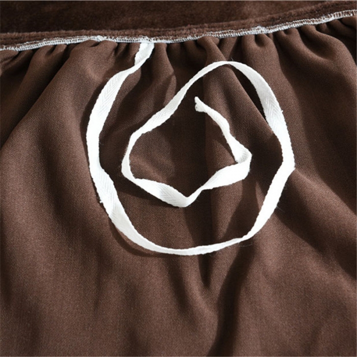 91家纺网 家纺一手货源 找家纺 兴妮雅  2020新款毛绒款沙发套 咖啡