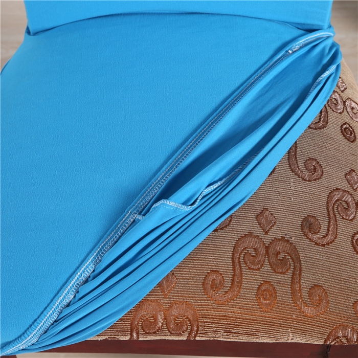 91家纺网 家纺一手货源 找家纺 兴妮雅家纺 2018新款椅子套 天蓝