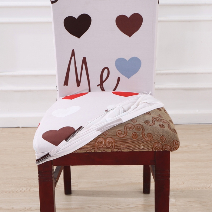 91家纺网 家纺一手货源 找家纺 兴妮雅家纺 2018新款椅子套 挚爱