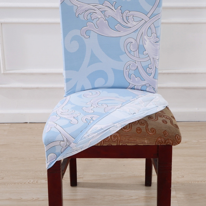 91家纺网 家纺一手货源 找家纺 兴妮雅家纺 2018新款椅子套 天空之城