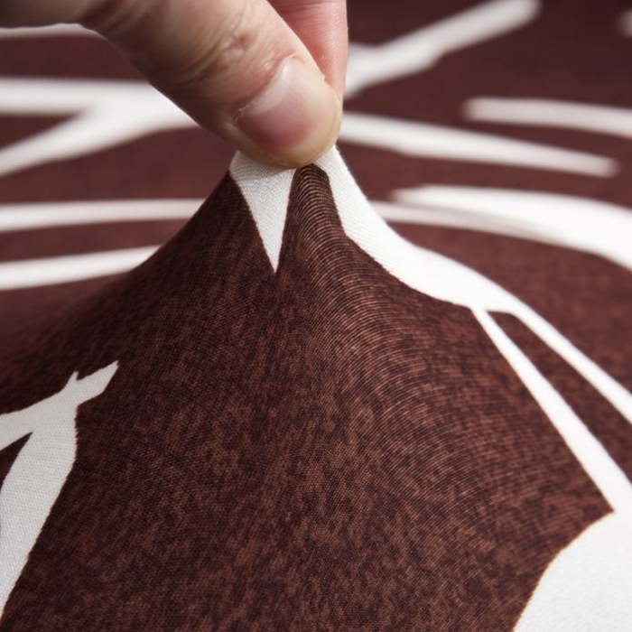 91家纺网 家纺一手货源 找家纺 兴妮雅家纺 2020新款小清新风格沙发套 印象派咖啡