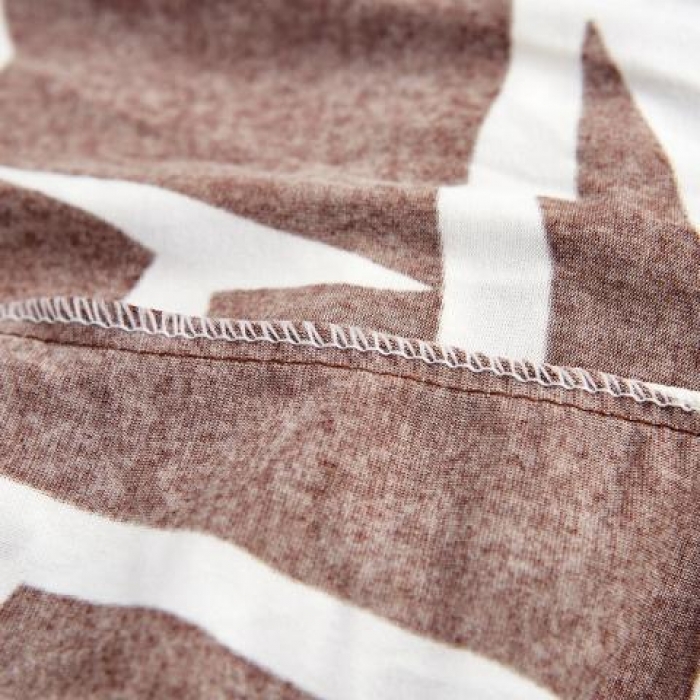 91家纺网 家纺一手货源 找家纺 兴妮雅家纺 2020新款小清新风格沙发套 印象派咖啡