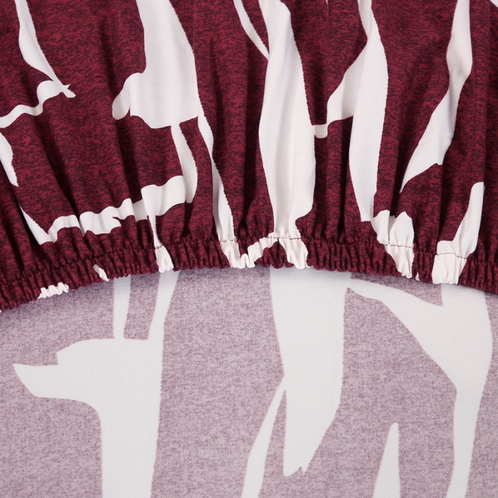 91家纺网 家纺一手货源 找家纺 兴妮雅家纺 2020新款弹力布沙发床 2印象派-红色