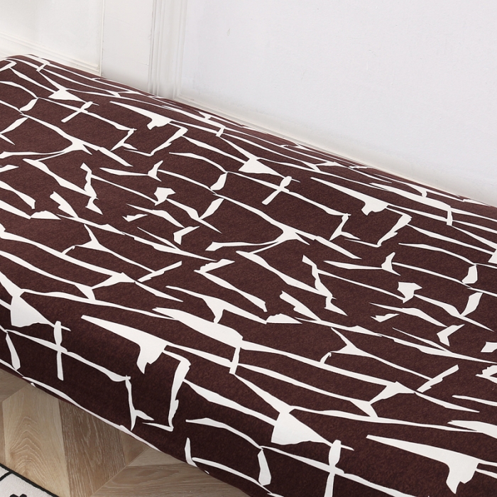 91家纺网 家纺一手货源 找家纺 兴妮雅家纺 2020新款弹力布沙发床 3印象派-咖啡