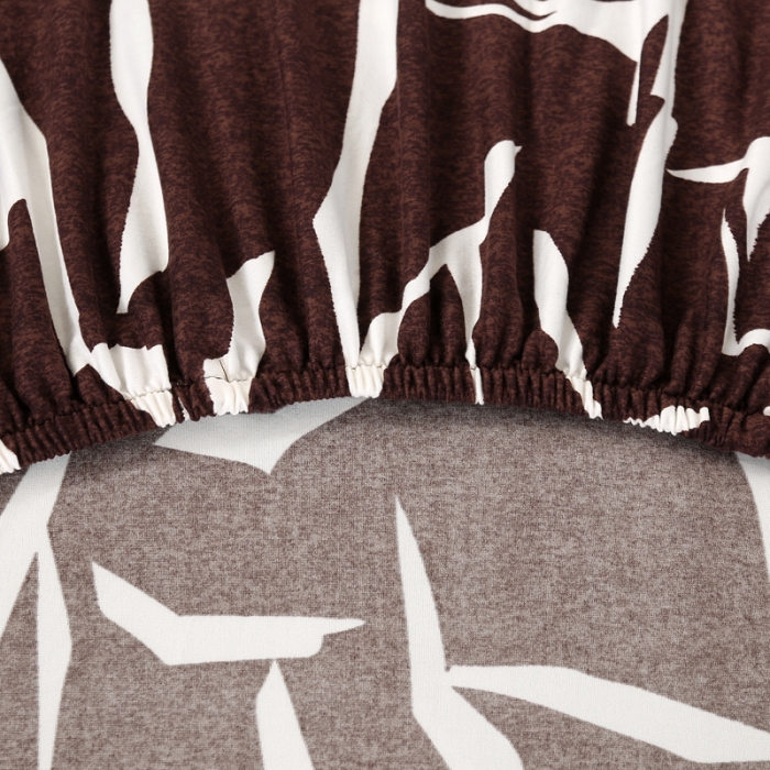 91家纺网 家纺一手货源 找家纺 兴妮雅家纺 2020新款弹力布沙发床 3印象派-咖啡