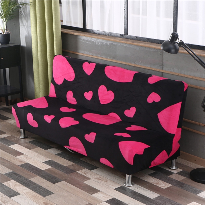 91家纺网 家纺一手货源 找家纺 兴妮雅家纺 2020新款毛绒款沙发床 红心