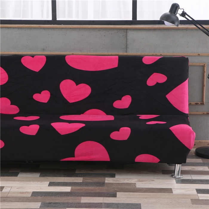 91家纺网 家纺一手货源 找家纺 兴妮雅家纺 2020新款毛绒款沙发床 红心