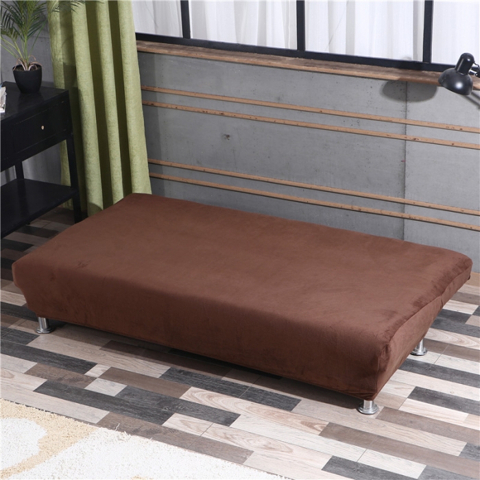 91家纺网 家纺一手货源 找家纺 兴妮雅家纺 2020新款毛绒款沙发床 咖啡