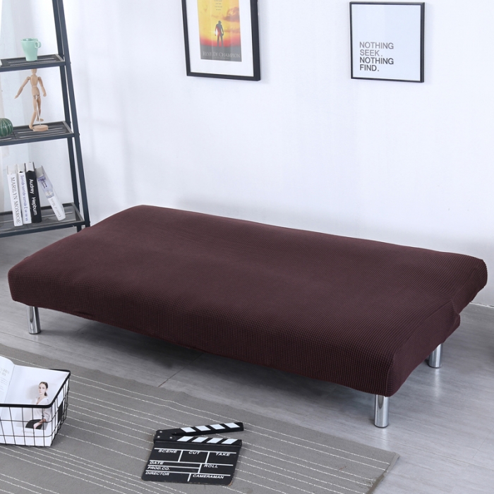 91家纺网 家纺一手货源 找家纺 兴妮雅家纺 2020新款纯色玉米绒沙发床 咖啡