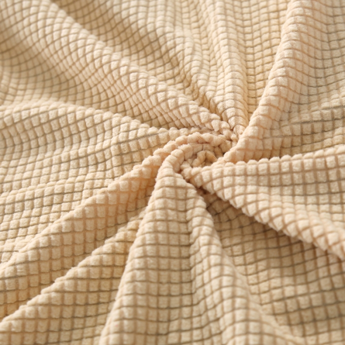 91家纺网 家纺一手货源 找家纺 兴妮雅家纺 2020新款纯色玉米绒沙发床 米色