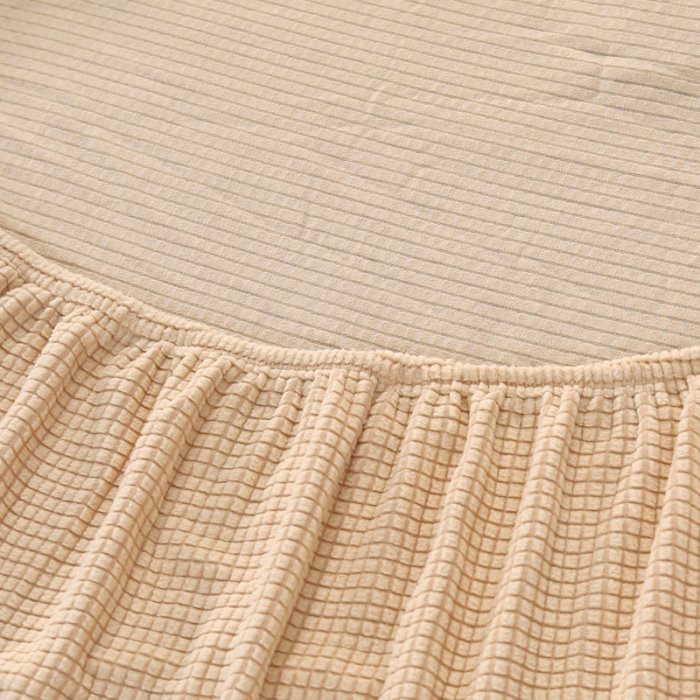 91家纺网 家纺一手货源 找家纺 兴妮雅家纺 2020新款纯色玉米绒沙发床 米色