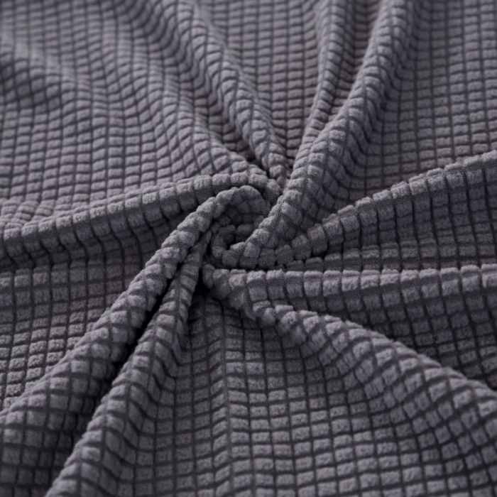 91家纺网 家纺一手货源 找家纺 兴妮雅家纺 2020新款纯色玉米绒沙发床 浅灰