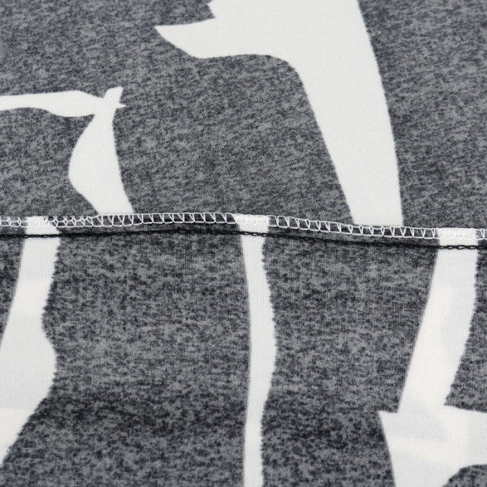 91家纺网 家纺一手货源 找家纺 兴妮雅家纺 2020新款弹力布椅子套一只 7印象派-黑色