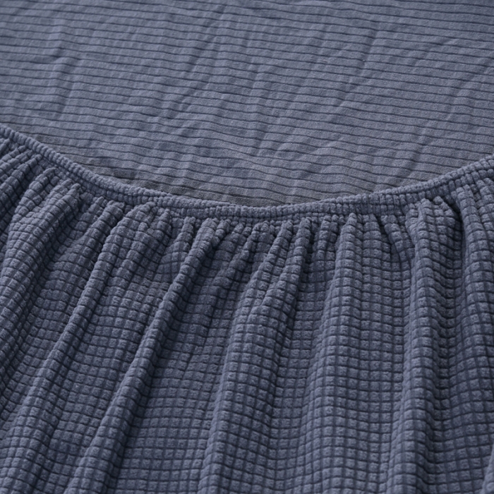 91家纺网 家纺一手货源 找家纺 兴妮雅家纺 2020新款纯色玉米绒沙发床 深灰