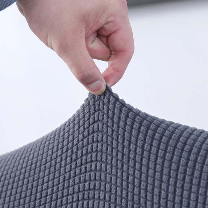 91家纺网 家纺一手货源 找家纺 兴妮雅家纺 2020新款纯色玉米绒沙发床 深灰