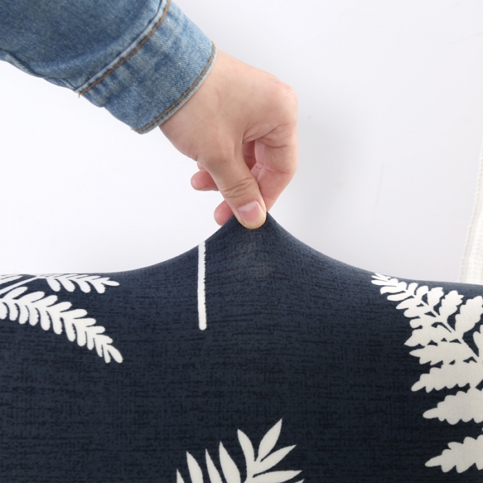 91家纺网 家纺一手货源 找家纺 兴妮雅家纺 2020新款弹力布椅子套一只 5叶影