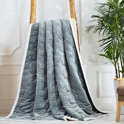 91家纺网 家纺一手货源 找家纺 （总）小牛席业 2020新款繁花被毯