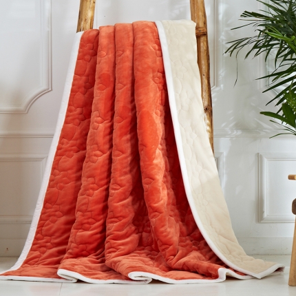 91家纺网 家纺一手货源 找家纺 （总）小牛席业 2020新款繁花被毯