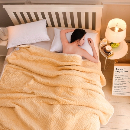 91家纺网 家纺一手货源 找家纺 (总）美式复合休闲毛毯三层加厚法兰绒休闲毯牛奶绒毯加厚绒床单