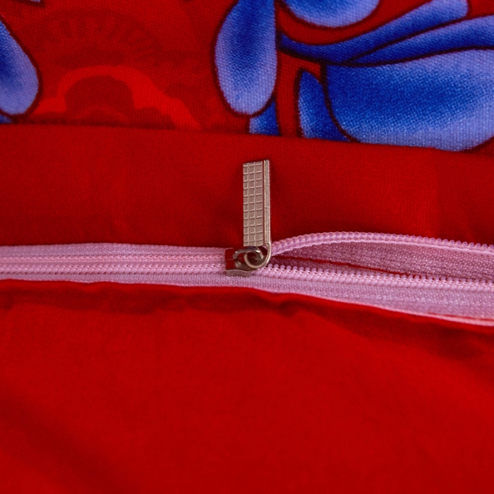 91家纺网 家纺一手货源 找家纺 诗洋洋家纺 大版加厚磨毛四件套床单款 家有喜事