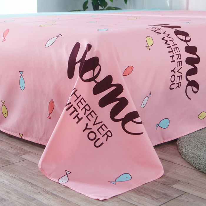 91家纺网 家纺一手货源 找家纺 诗洋洋家纺 大版加厚磨毛四件套床单款 快乐伙伴