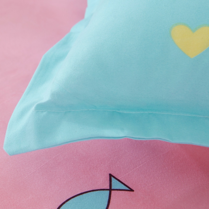 91家纺网 家纺一手货源 找家纺 诗洋洋家纺 大版加厚磨毛四件套床单款 快乐伙伴