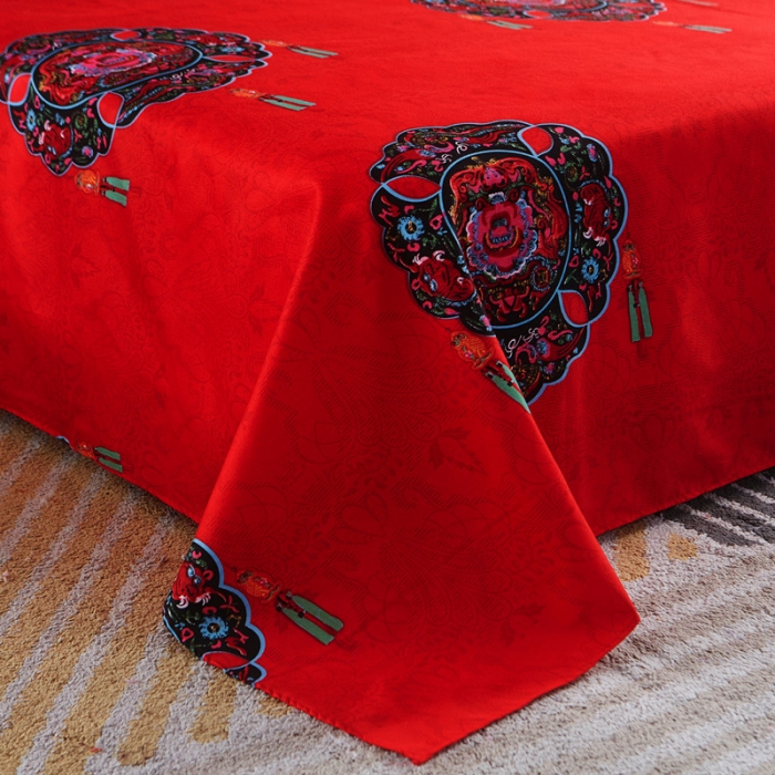 91家纺网 家纺一手货源 找家纺 诗洋洋家纺 大版加厚磨毛四件套床单款 梦回唐朝