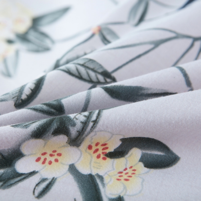 91家纺网 家纺一手货源 找家纺 诗洋洋家纺 大版加厚磨毛四件套床单款 莫言