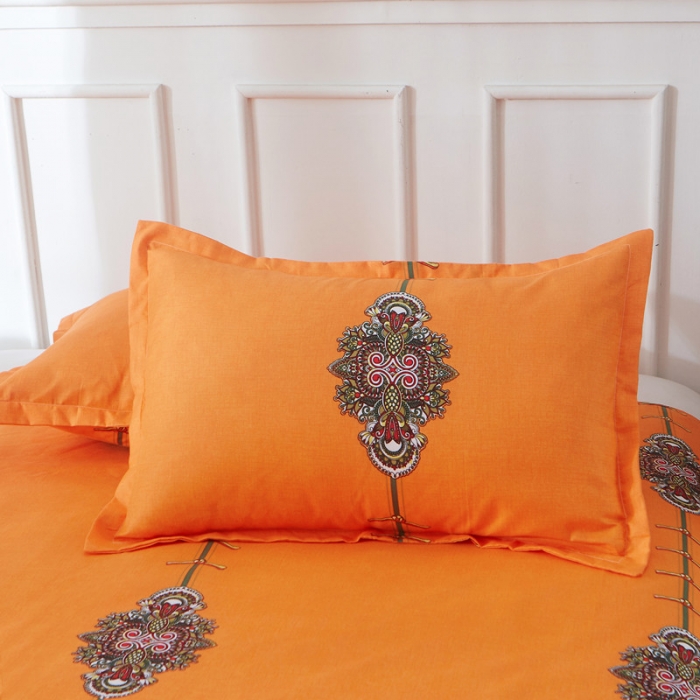 91家纺网 家纺一手货源 找家纺 诗洋洋家纺 大版加厚磨毛四件套床单款 宁静