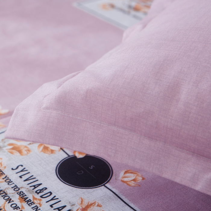 91家纺网 家纺一手货源 找家纺 诗洋洋家纺 大版加厚磨毛四件套床单款 素雅