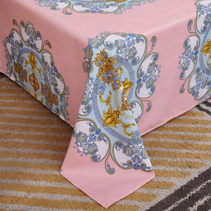 91家纺网 家纺一手货源 找家纺 诗洋洋家纺 大版加厚磨毛四件套床单款 太平盛世