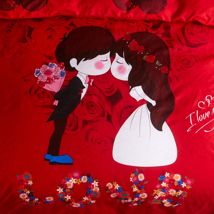 91家纺网 家纺一手货源 找家纺 诗洋洋家纺 大版加厚磨毛四件套床单款 我愿意