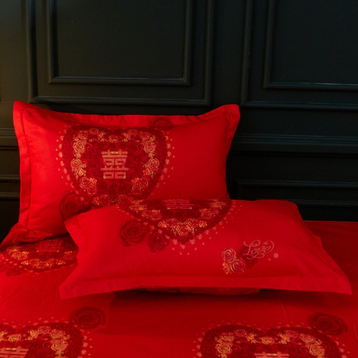 91家纺网 家纺一手货源 找家纺 诗洋洋家纺 大版加厚磨毛四件套床单款 喜临门