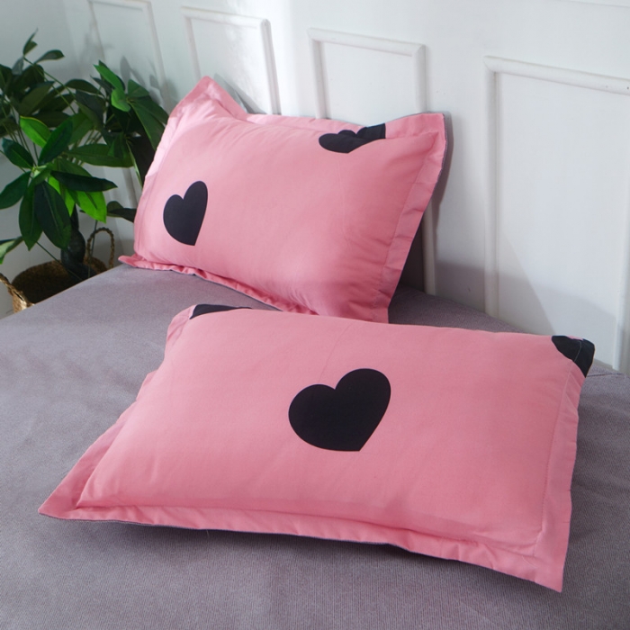 91家纺网 家纺一手货源 找家纺 诗洋洋家纺 大版加厚磨毛四件套床单款 心动时分