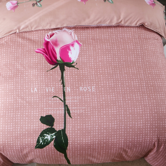 91家纺网 家纺一手货源 找家纺 诗洋洋家纺 大版加厚磨毛四件套床单款 一枝独秀